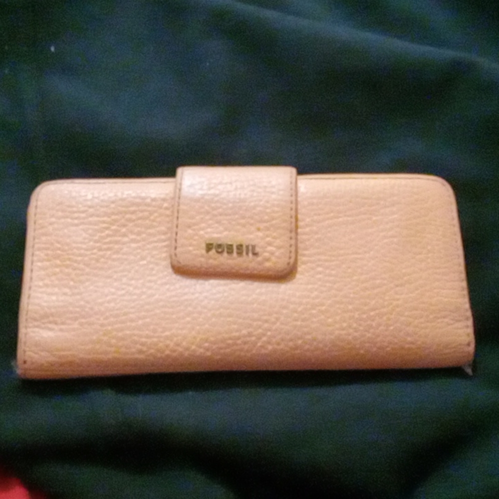 FOSSIL wallet, hot 🔥 orange 🍊